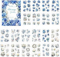 Alideco Vintage Scrapbook Stickers Set Retro People Flowers Sticker Book for Adults Sticker journaling Stickers for Scrapbooking Tweezer 20Sheets/160Pcs (huayingmijing)