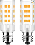 Sewing Accessorie 4W 7/16 Base Screw LED Bulbs No Flicker 82CRI,400Lumen Compatible for Singer Brother, Bernina, Viking Models Listed Replacement Part Numbers #7SCW (2Pcs White 6000K)