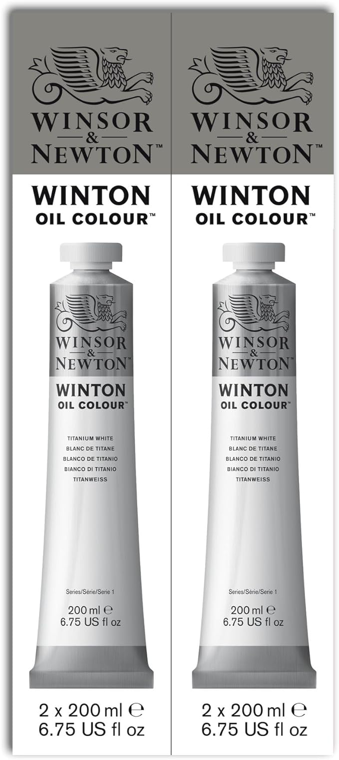 Winsor & Newton Winton Oil Color, 37ml (1.25-oz) Tube, Zinc White