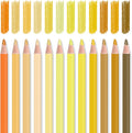 Mifuner 12Pcs Yellow Colored Pencils Set, Oil Based Drawing Pencils, Pre-sharpened Wooden Professional Sketch Pencil Art Supplies for Adults, Coloring Books, No Duplicates