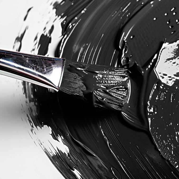 Mont Marte Discovery School Acrylic, Black, 1/2 Gallon (2 Liter). Ideal for Students and Artists. Excellent Coverage and Fast Drying. Pump Lid Included.