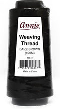 Annie Weaving Thread 400M Dark Brown