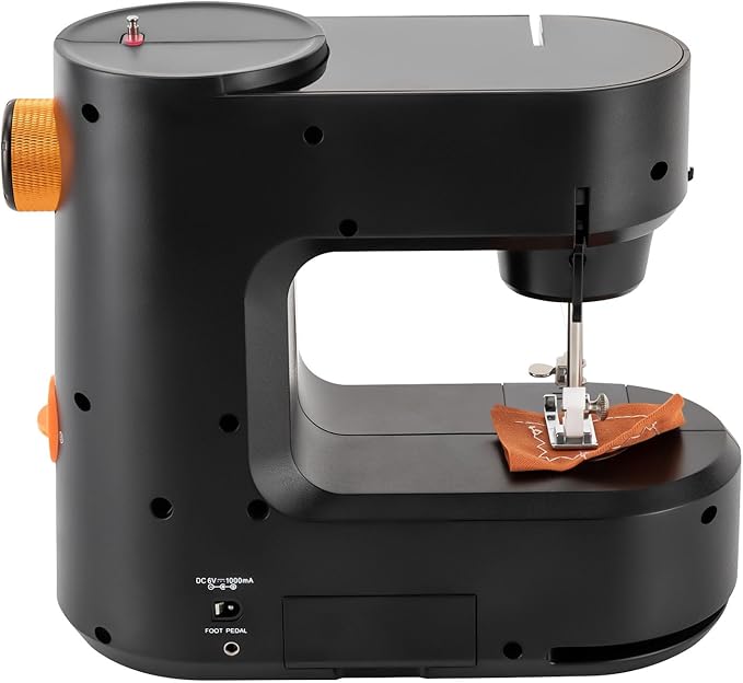 Sewing Machine, 2 Modes Hand Sewing Machines Portable & Compact Handheld Mini Sew Machine for Beginners Lightweight Sewing Supplies Strong Function Sewing Table for Clothing, DIY