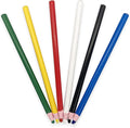 Sewing Pencils 6 PCS Colors Invisible Erasable Fabric Pencils For Leather Cut Marks, Student Drawing, Tailor Mark