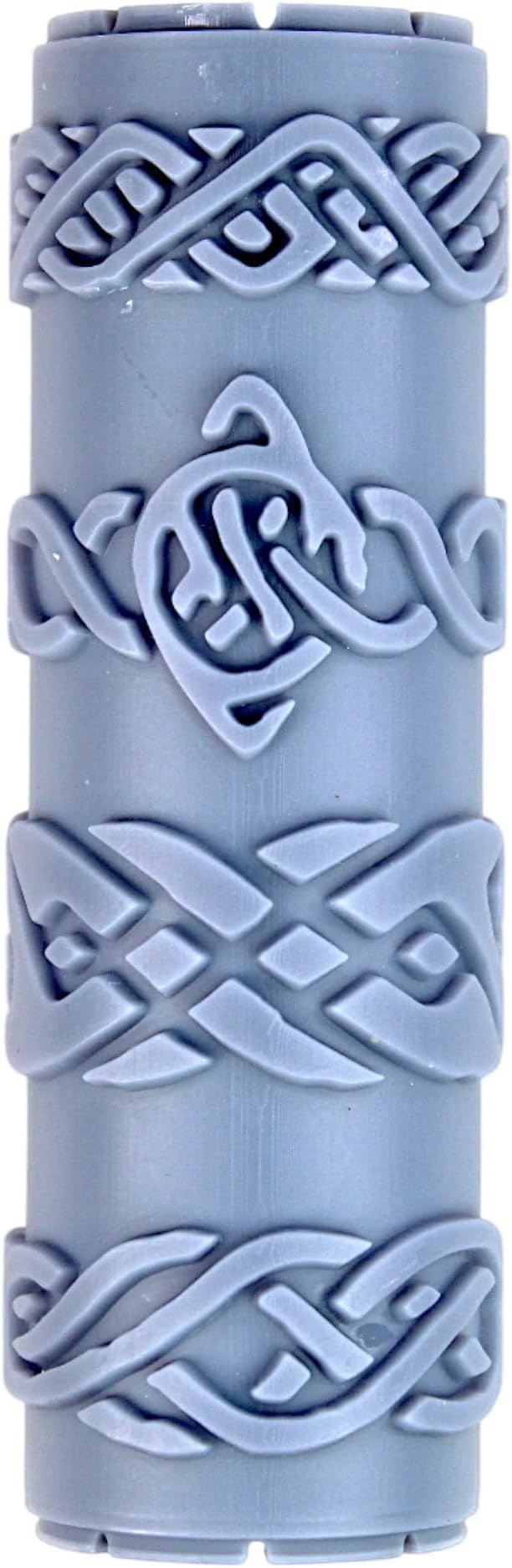 Stone Knot Clay Texture Roller (4") - Seamless Border Set #01 - Embossing Pattern Roller for Polymer & Ceramic Clay, Pottery & Crafts