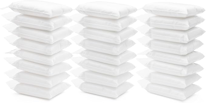 White Air Dry Foam Clay Total 8oz - Super Soft Modeling Clay for Kids Age 3-12, Ultra Light, Safe & Non-Toxic Molding Clay, Perfect for Arts & Crafts, Gift for Boys and Girls, 24-Set of 0.33oz Bags