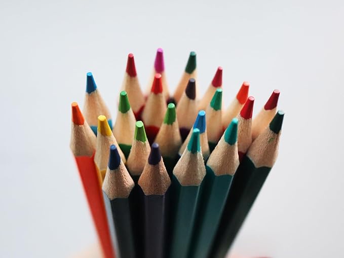 SKKSTATIONERY 288Pcs Colored Pencils, Coloring pencils Pre-sharpened, Back to school Christmas Gifts, 12 Colors, 12pcs/box, Total 288Pcs Color pencil set