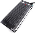 Manual 36 Inch Rolling Cutter with Self-Sharpening Blades, Precision Rotary Paper Trimmer Thin Plastic Soft Board, Hobbing Cutter for Photo Paper, Film, Art Paper Jam, Office Paper, PVC