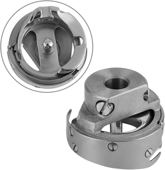 Rotary Hook for Sewing Machines Industrial Shuttle Bobbin Case Compatible with CONSEW Walking Foot Computerized Sewing Machine Accessories