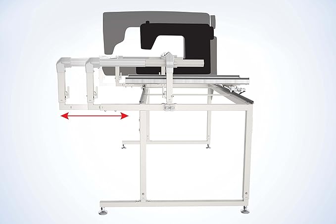 Q'nique 19X - Elite Long Arm Quilting Machine and Q-Zone Hoop Quilting Frame | Quilting Machine and 5' Hoop Quilting Frame | Grace Quilting Machine | Grace Quilting Frame