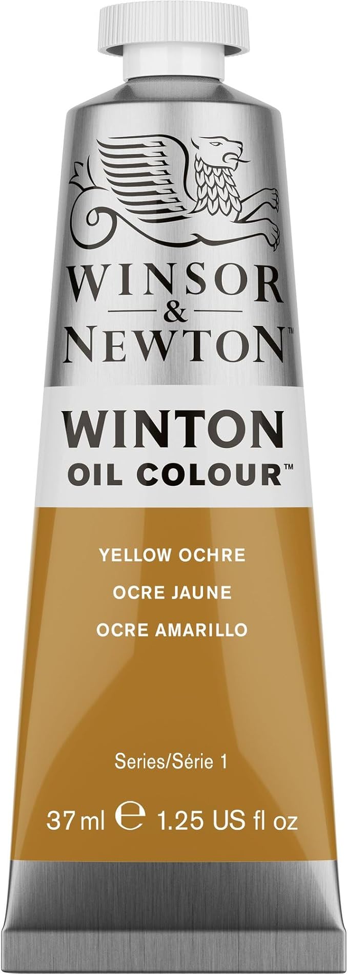 Winsor & Newton Winton Oil Color, 37ml (1.25-oz) Tube, Yellow Ochre
