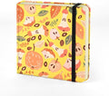 Mifuner Small Square 5x5 80gsm Mini Notebooks Blank Pages Sketchbooks Travel Journal Pocket Hardcover Paint Writing Notebook Blank Diary Memo Planner Sketchbook Fabric Cover, Fruit