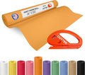 Orange Kraft Paper Roll 24" x 1200" (100 feet) with Cutter - USA-Made Gift Wrapping Paper for Packing, Moving, Shipping & Crafts/Arts - 100% Recyclable Natural Craft Material by IDL Packaging