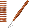 Nitlak 2.5mm Crochet Hook, Available in 1.5mm-6.0mm, Aluminum Ergonomic Crochet Hook with Wooden Handle for Arthritic Hands, Beginners, Crochet Needles for Knitting