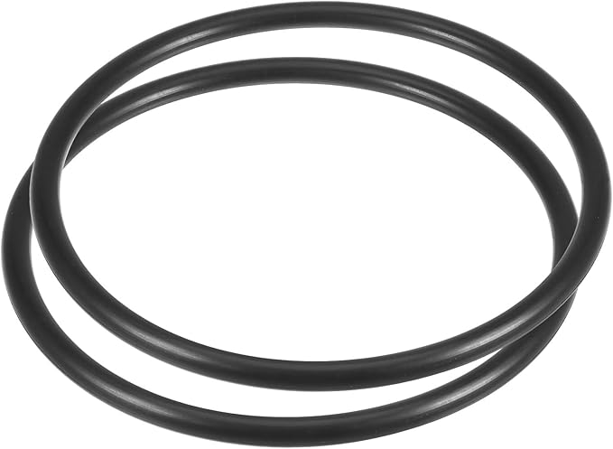 HARFINGTON 2 Pcs Universal Sewing Machine Motor Stretch Belt 487mm 19" Perimeter, 8.6mm Belt Thick for Sewing Machine Motor Seal Repair