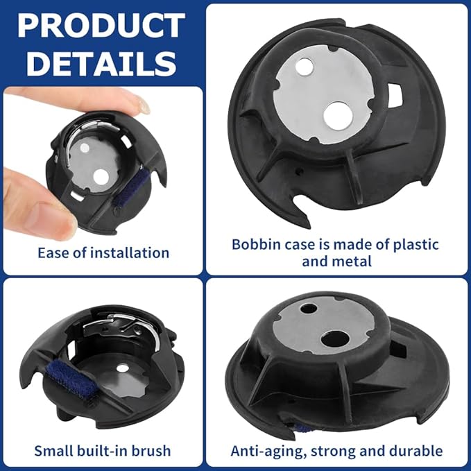 Bobbin Case for Brother and Babylocks Sewing Machines (XC3152221),Sewing Machine Parts,CE1100PRW, CS6000I, CE2000, CE5000, CE6000, CS5000, 900D, BC1000, PE770, SE400, SQ9185, Plus More