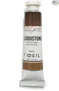 L'oeil (Genuine Minerals) Professional Artist Grade Extra Fine Handmade Watercolor 15ml Paint Tube, 5 Fl Oz, Natural Granulation, Rich Colour Luminosity, Lightfast Non-fading, Archival Quality (Bloodstone)