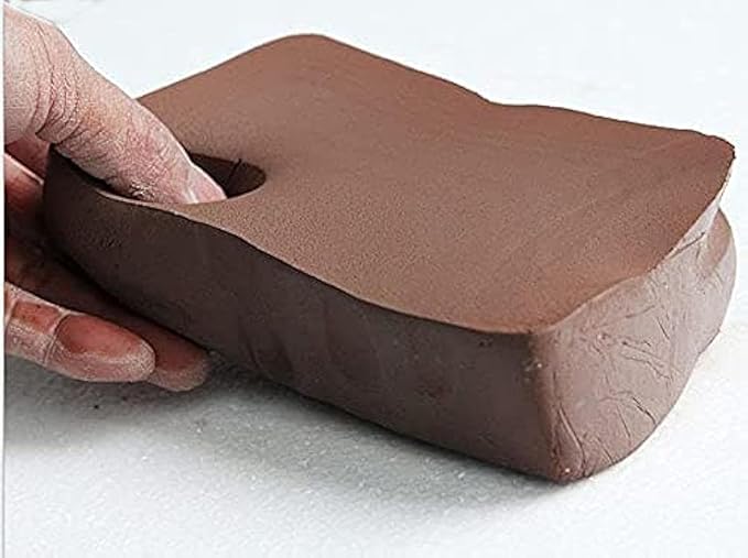 No Baking Air Drying Modeling Clay, Terracotta* 3lb&White*3lb. | All Purpose Compound | Self-Hardening DIY Creative Sculpting Clay for Adults Kids