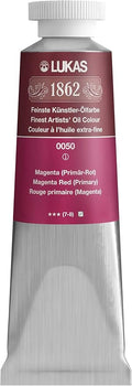 Lukas 1862 Oil 37 ml – Professional Quality Oil Colour Magenta (Primary Red)