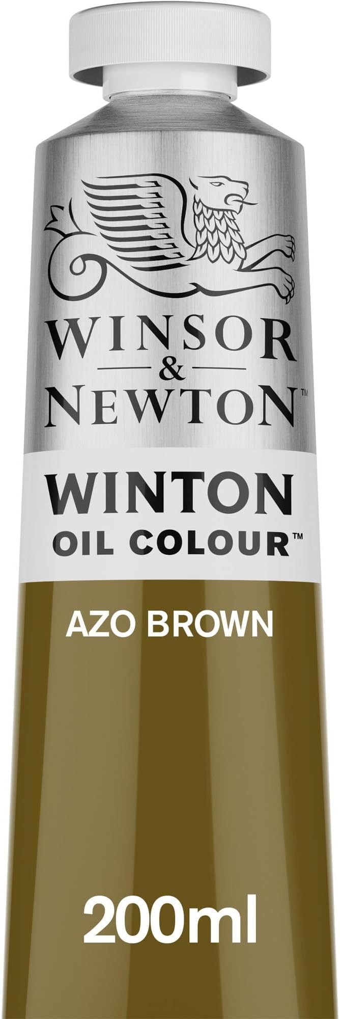 Winsor & Newton Winton Oil Color, 200ml (6.75-oz) Tube, Azo Brown