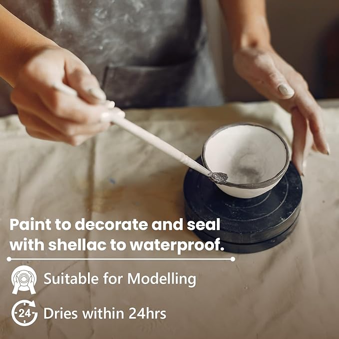 Old Potters Air Dry Modeling Clay, 25 lbs, All Natural Modeling Clay. Ideal for Beginners and Advanced Sculptors. 25 lbs.