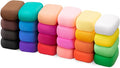 Air Dry Clay 24 Colors, Modeling Clay for Kids, DIY Molding Magic Clay, Toy Gifts for Age 3+ Years Old Boys Girls Kids