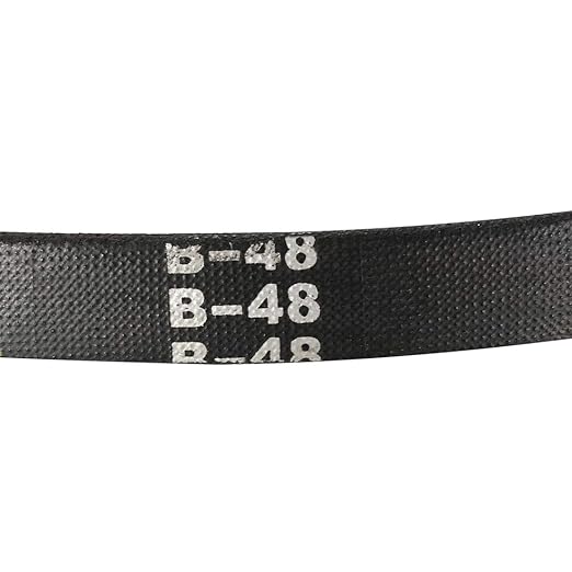 uxcell B-48 V-Belts 48" Inner Length, B-Section Rubber Drive Belt