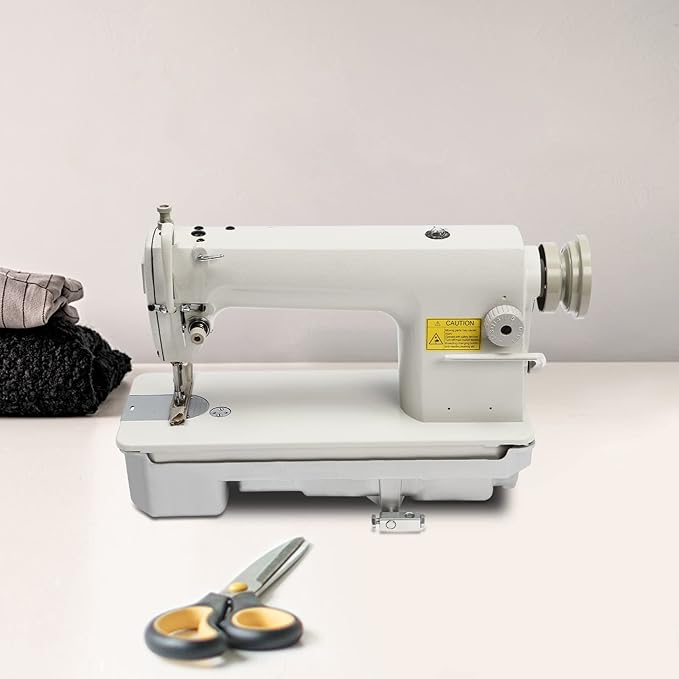 DDL-8700H Industrial Machine, Industrial Sewing Machine Head Heavy Duty Upholstery & Leather Easy To Operate Leather Straight Stitch Sewing Tool, Not Include Motor (DDL-8700-H)