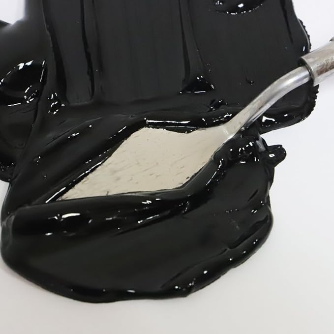 Mont Marte Discovery School Acrylic, 2 PACK, Black, 1/2 Gallon (2 Liter). Ideal for Students and Artists. Excellent Coverage and Fast Drying. Pump Lid Included.
