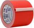 WOD GTC12 Gaffer Tape, Red Low Gloss Finish Film, 4 inch x 60 ft. Residue Free, Non Reflective Cloth Fabric, Secure Cords, Water Resistant, Photography, Filming Backdrop, Production