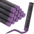 MECCANIXITY Soft Oil Pastels, Oil Pastel Crayons Vibrant Color Blendable Art Supplies for Painting Drawing Blending Painting Artists Beginners Professional(Purple, Pack of 16)