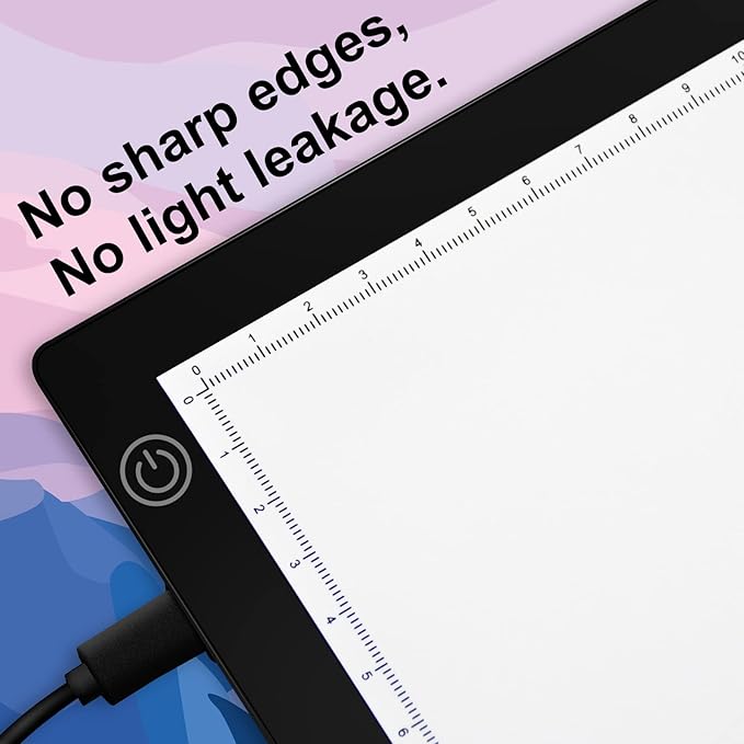 A3 LED Light Board, A3 Tracing Light Box, Magnetic Light Pad, Light Table for Tracing, LED Copy Board, Sketch Pad with Dimmable Brightness, Magnetic and Storage Bag.