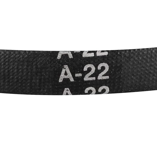 uxcell A22 Drive V-Belts 22" Inner Length 13mm Width 8mm Thick JIS Standard A-Section Rubber Drive Transmission Belt