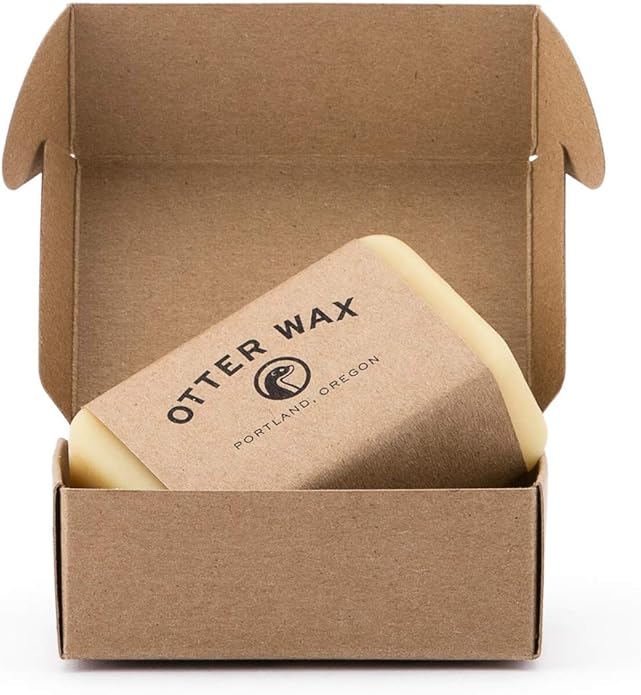 Water Repellent Fabric Wax Bar for Waxed Canvas Jackets & Bags, 2.25 oz, Otter Wax