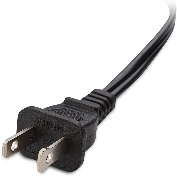 Omnihil AC Power Cord Cable Compatible with Brother SE400 Computerized Sewing MAC Hine