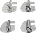 8Pcs Sewing Rolled Hemmer Foot Stainless Steel Rolled Hem Presser Foot Universal Rolled Hem Foot for Sewing Machine (3-10mm)
