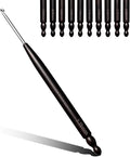 Hssugi Crochet Hooks, 2.75mm Small Crochet Hooks for Arthritic Hands with Wooden Handle, Ergonomic Crochet Needles for Beginners and Crocheting Yarn