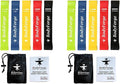 BodyForge Resistance Bands for Working Out for Women Men for Exercise Bands Resistance Bands for Legs Bands for Working Out Hip Thigh Glute Bands with Instruction Guide and Carry Bag, Set of 5