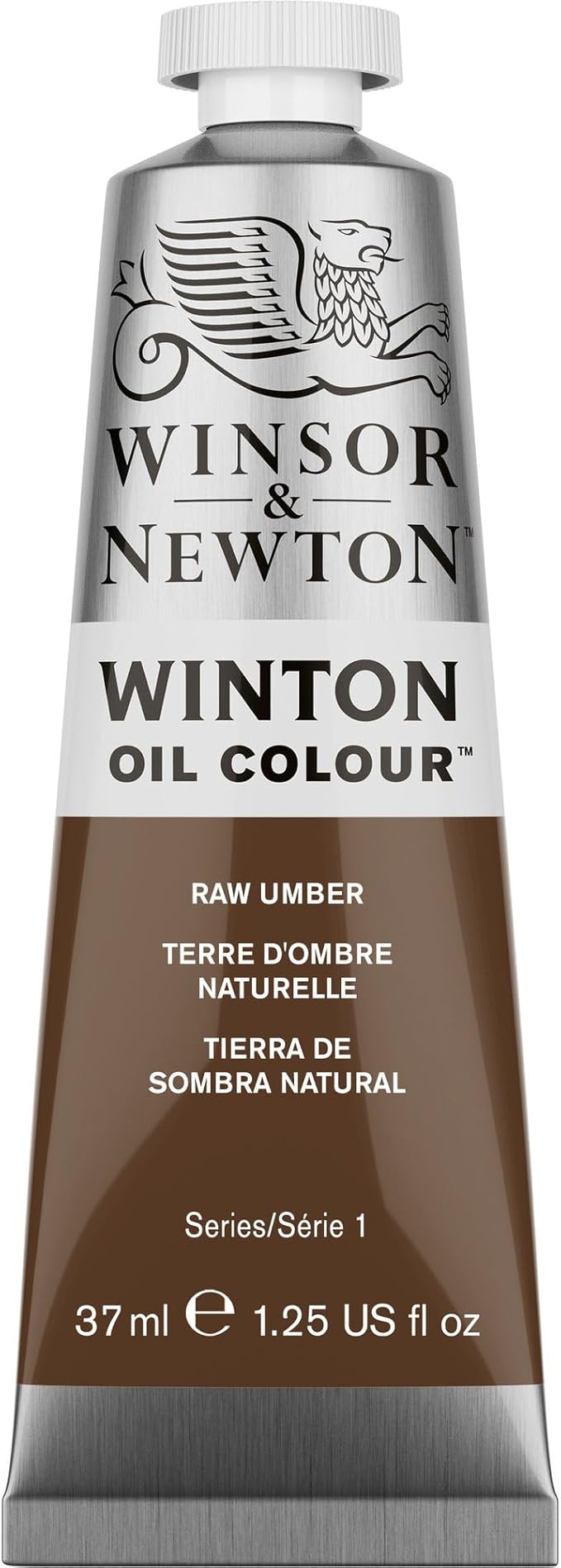 Winsor & Newton Winton Oil Color, 37ml (1.25-oz) Tube, Raw Umber