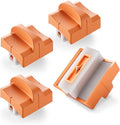 EVTECK 4 Pack Paper Cutter Blades Replacement for Paper Trimmer Slider with Safe Hidden-Blade Design