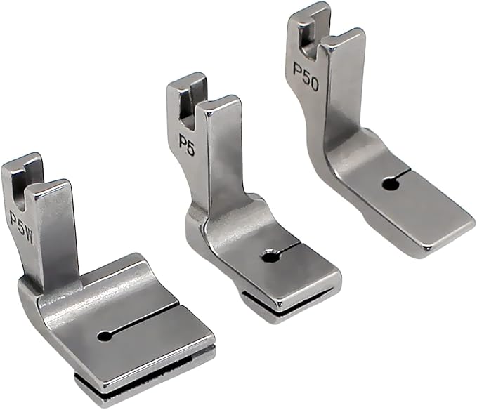 3PCS Gathering Pleated/Shirring Presser Foot #P5 P50 P5W for Industrial Sewing Machine JUKI Brother