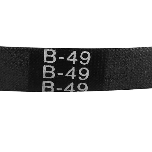 uxcell B-49 V-Belts 49" Inner Length, B-Section Rubber Drive Belt