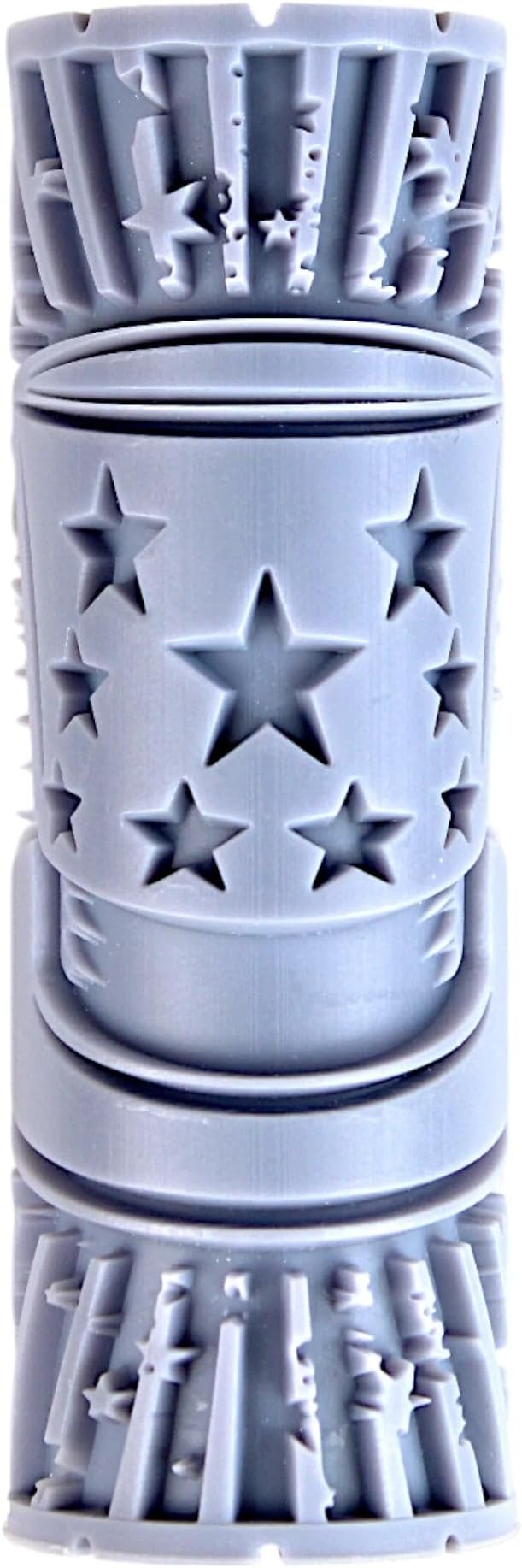Patriotic Cap Clay Texture Roller (4") - America Set #01 - Embossing Pattern Roller for Polymer & Ceramic Clay, Pottery & Crafts