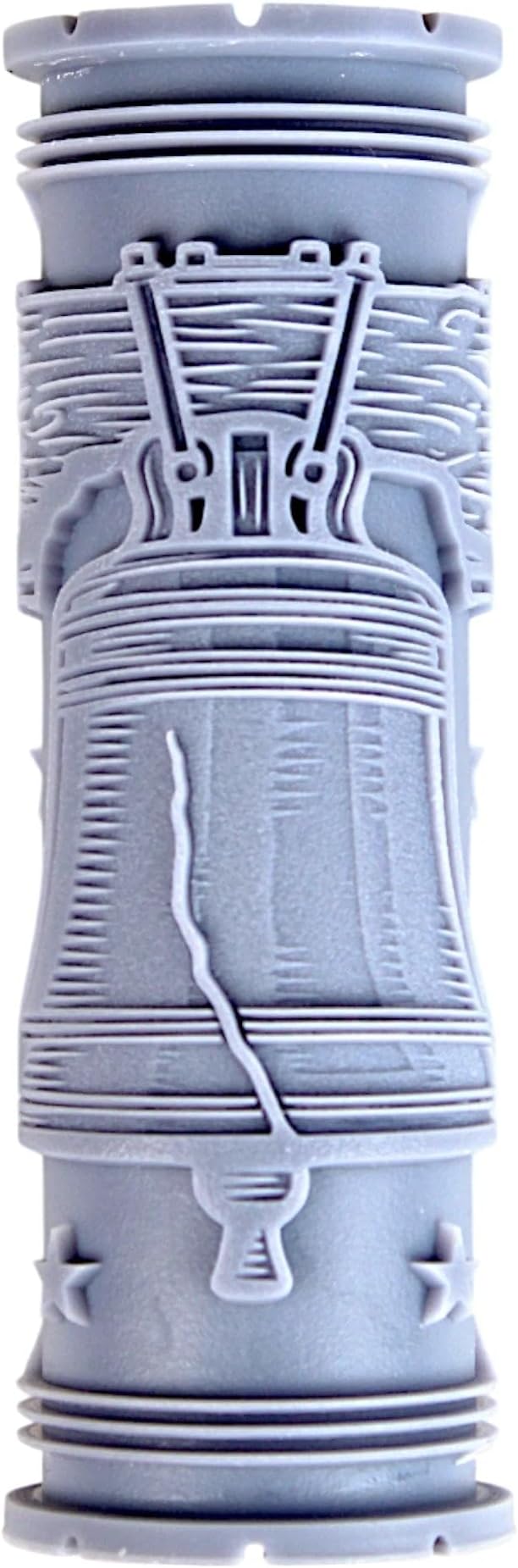 Liberty Bell Clay Texture Roller (4") - America Set #01 - Embossing Pattern Roller for Polymer & Ceramic Clay, Pottery & Crafts