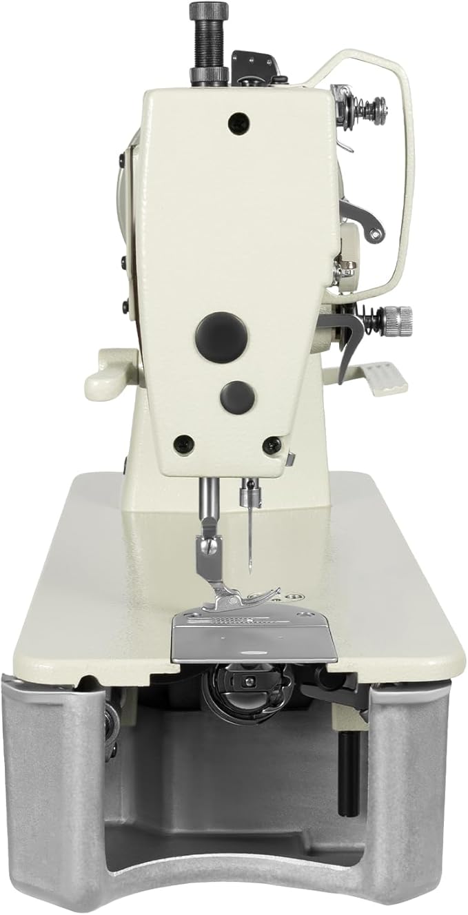 Leather Sewing Machine 3000 stitches/min, Heavy Duty Sewing Machine Tailoring Machine, Thick Material Leather Sewing Tool Without Motor for Workshops, Garment Stores(3000 stitches/min)