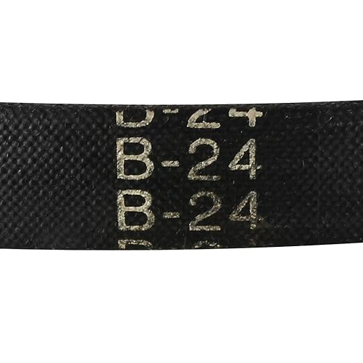 uxcell B-24 V-Belts 24" Inner Length, B-Section Rubber Drive Belt