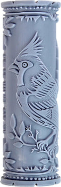 Cardinal Clay Texture Roller (4") - Bird Set #01 - Embossing Pattern Roller for Polymer & Ceramic Clay, Pottery & Crafts