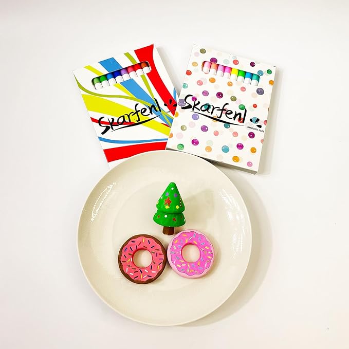12 Acrylic Markers for Rock, Fabric, Wood, Glass, Easter Egg, Fabric Painting Craft Quick Dry Dual-Tip Water Based -No Toxic,No Odor-lively colors