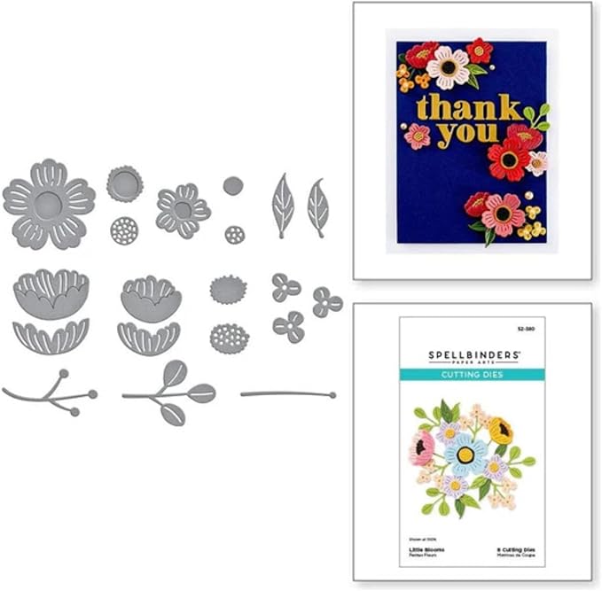 Spellbinders Platinum Die Cutting and Embossing Machine (3.5 Inch Platform Machine, Etched Die and Cardstock)