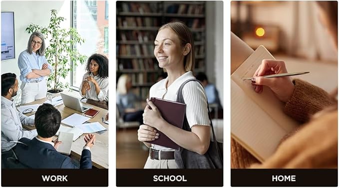&And Per Se Lined Journal Notebook, 160 Pages, A5 5.7 x 8 inches College Ruled Thick Paper Notebook Journals for Writing, Hardcover Notebooks for Women Men Office School (1 Pack, Lavender)